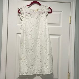 Monteau NWOT White Lace Dress